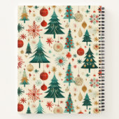 フェスティバルウィンターホリデーズパターン ノートブック (裏面)