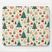 フェスティバルウィンターホリデーズパターン マウスパッド (正面)