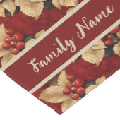 フェスティバルウィンターレッドベリー ショートテーブルランナー (コーナー)