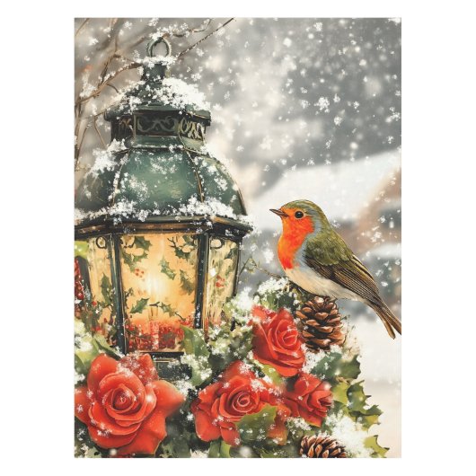 フェスティバルウィンターワンダーランドシーン テーブルクロス (正面)