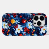 フェスティバルウィンター開花はっきりしたアンドブライトホリデイ Case-Mate iPhoneケース (裏面 (横))