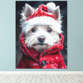 フェスティバルウェスティーインザスノー キャンバスプリント (インサイチュ (ウッドフロア))