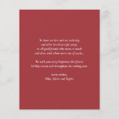 フェスティバルウォーターカラーピットブルハッピーハウリデイ (裏面)