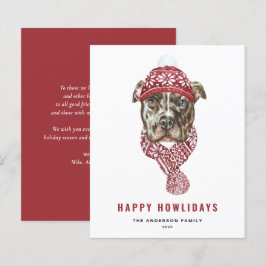 フェスティバルウォーターカラーピットブルハッピーハウリデイ