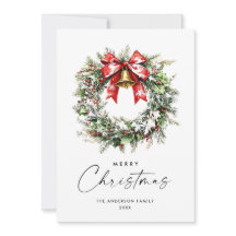 フェスティバルウォーターカラーホリーベリーパインリース