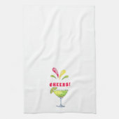 フェスティバルウォーターカラーマルガリータ | 応援 キッチンタオル (縦)