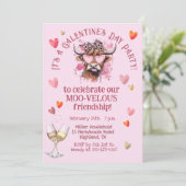 フェスティバルウォーター・カラー・カクテルガレンティンの日 招待状 (スタンド正面)