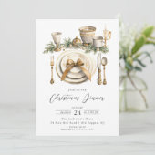 フェスティバルエレガンスクリスマスディナー招待状 招待状 (スタンド正面)