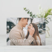 フェスティバルエレガンスメリークリスマスグリーンフォト シーズンカード (スタンド正面)