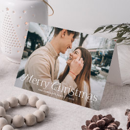 フェスティバルエレガンスメリークリスマスフォト シーズンカード