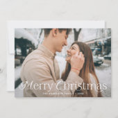 フェスティバルエレガンスメリークリスマスフォト シーズンカード (正面)