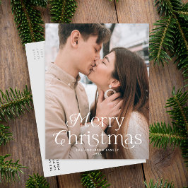 フェスティバルエレガンスメリークリスマスフォト シーズンポストカード