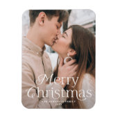 フェスティバルエレガンスメリークリスマスフォト マグネット (縦)
