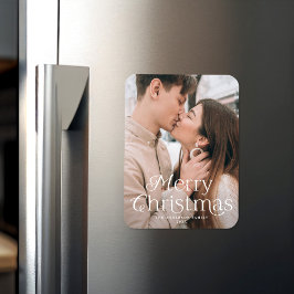 フェスティバルエレガンスメリークリスマスフォト マグネット