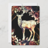 フェスティバルエレガントの花、魔法のクリスマスラインダー 招待状 (裏面)