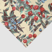 フェスティバルエレガントウォーターカラーレッドブルーベリーベージュ 薄葉紙 (詳細)