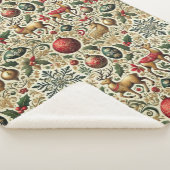 フェスティバルエレガントクリスマスシェルパブランケット シェルパブランケット (3/4)