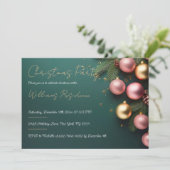 フェスティバルエレガントクリスマスパーティの招待状 招待状 (スタンド正面)