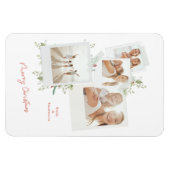 フェスティバルエレガントクリスマス植物写真アルバム マグネット (横)