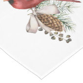 フェスティバルエレガントビューティフルクリスマス(鳥)ショウジョウコウカンチョウ ミディアムテーブルランナー (コーナー)