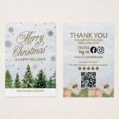 フェスティバルエレガントホリデーシーズンメリークリスマス (正面&裏面)