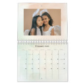 フェスティバルエレガントメリークリスマスポインセティアホリデイ カレンダー (2月 2026)