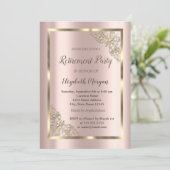 フェスティバルエレガント金ゴールドフレーム、バラ金ゴールドリタイア 招待状 (スタンド正面)