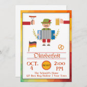 フェスティバルオクトーバーフェスト 招待状 (正面/裏面)