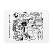 フェスティバルオルガンで教会の礼拝を実施 マグネット (横)