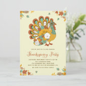 フェスティバルオレンジフローラターキーサンクスギビングパーティー 招待状 (スタンド正面)