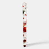 フェスティバルオレンジ雪だるまニットクリスマスオーナメント Case-Mate iPhoneケース (裏面 / 左)