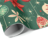 フェスティバルオーナメントシームレスパターン ラッピングペーパー (ロールコーナー)