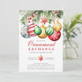 フェスティバルオーナメントスワップクリスマスパーティー 招待状 (スタンド正面)
