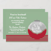 フェスティバルオーナメントフォト招待状 招待状 (正面/裏面)