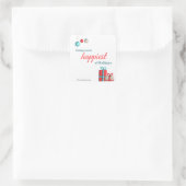 フェスティバルオーナメントプレゼントクリスマス スクエアシール (バッグ)