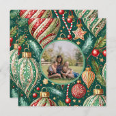 フェスティバルオーナメント写真 シーズンカード (正面/裏面)