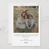 フェスティバルオールズブライトファミリーグリーティングホリデーカード シーズンカード (裏面)