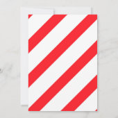 フェスティバルカクテルをテーマにしたクリスマスシャルボードパーティー 招待状 (裏面)