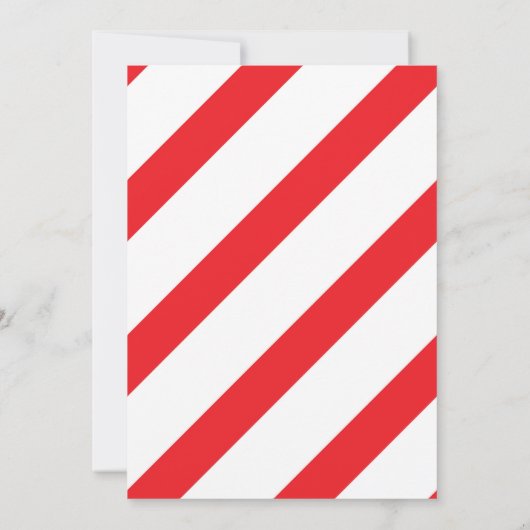 フェスティバルカクテルをテーマにしたクリスマスシャルボードパーティー 招待状 (裏面)