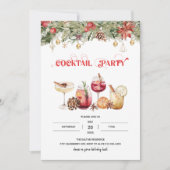 フェスティバルカクテルパーティー 招待状 (正面)