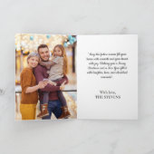 フェスティバルカジュアルカラフルクリスマス2写真 シーズンカード (内部)