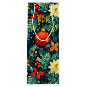 フェスティバルカスタムエバーグリーン及びオーナメント抱き枕 ワインギフトバッグ (裏面)