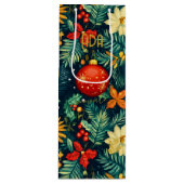 フェスティバルカスタムエバーグリーン及びオーナメント抱き枕 ワインギフトバッグ (正面)