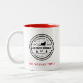 フェスティバルカスタムクリスマスマグ ツートーンマグカップ (左)