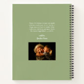 フェスティバルカスタムクリスマス写真レシピ本 ノートブック (裏面)