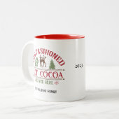 フェスティバルカスタムホットココアマグ ツートーンマグカップ (正面左)