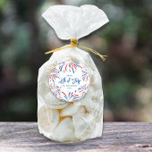 フェスティバルカスタム花火7月4日パーティー ラウンドシール