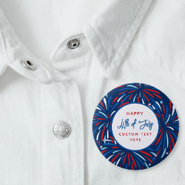 フェスティバルカスタム花火7月4日パーティー 缶バッジ