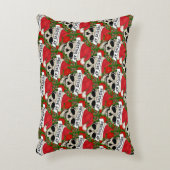 フェスティバルカッコいいAFスケルトンIn Santa Hat アクセントクッション (正面(垂直))