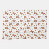 フェスティバルカピバラホリデークリスマス キッチンタオル (横)